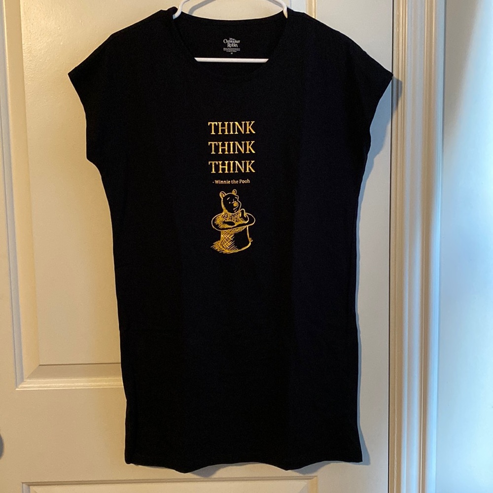 Disney Winnie the Pooh black T-shirt